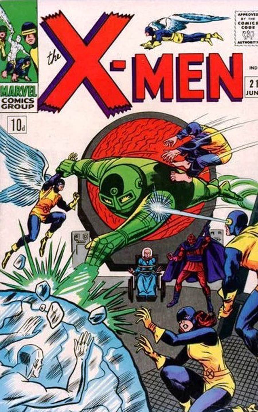 X-Men Vol 1 #21 Cover B UK Variant