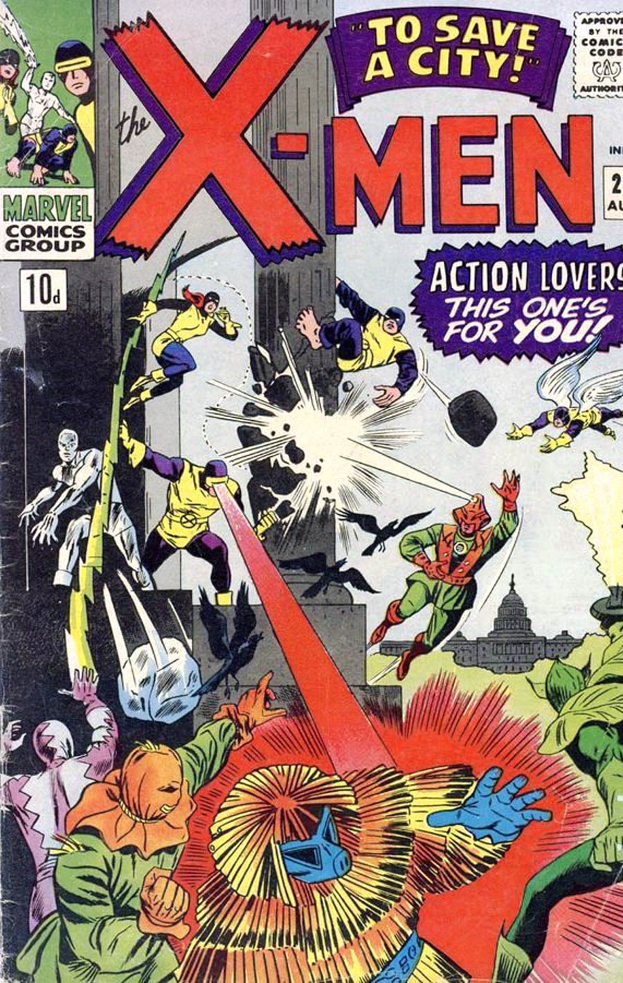 X-Men Vol 1 #23 Cover B UK Variant