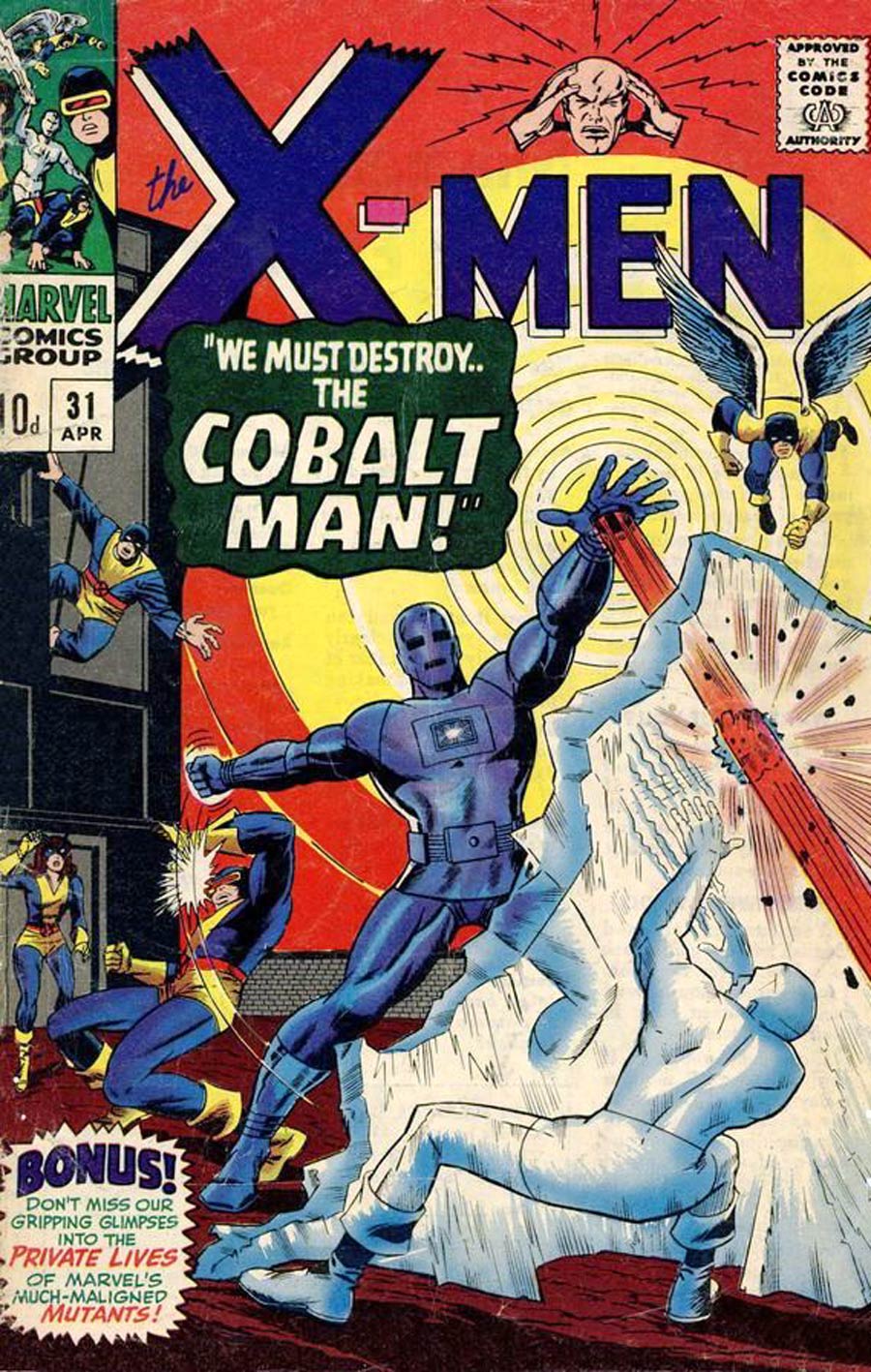 X-Men Vol 1 #31 Cover B UK Variant