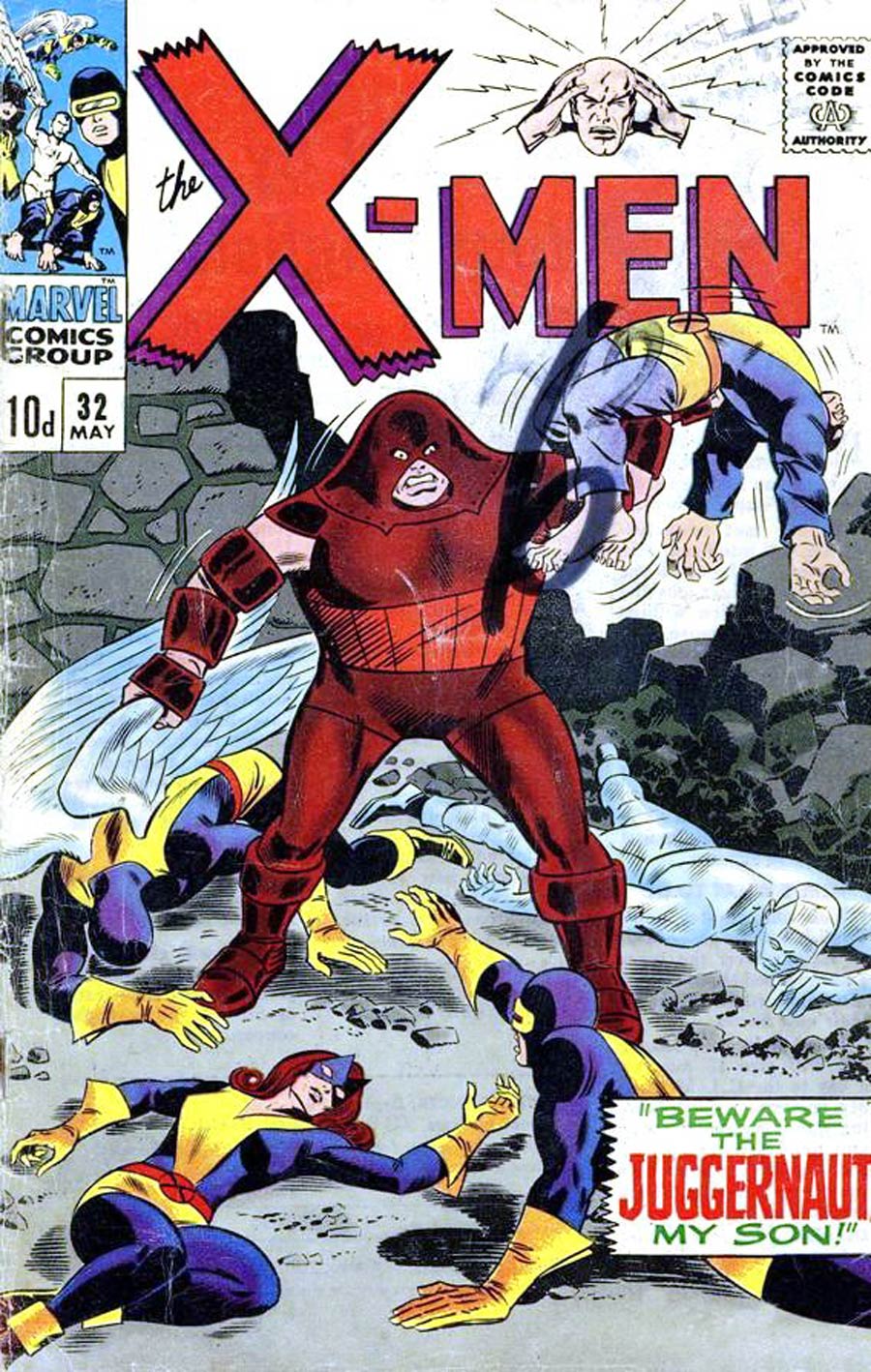 X-Men Vol 1 #32 Cover B UK Variant