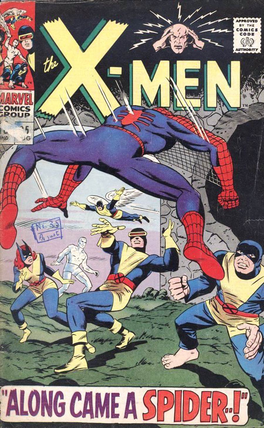 X-Men Vol 1 #35 Cover B UK Variant