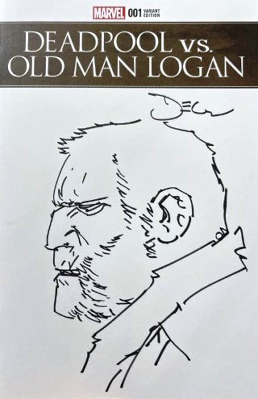 Deadpool Vs Old Man Logan #1 Cover F Signed and Remarked by Declan Shalvey (w/CoA)