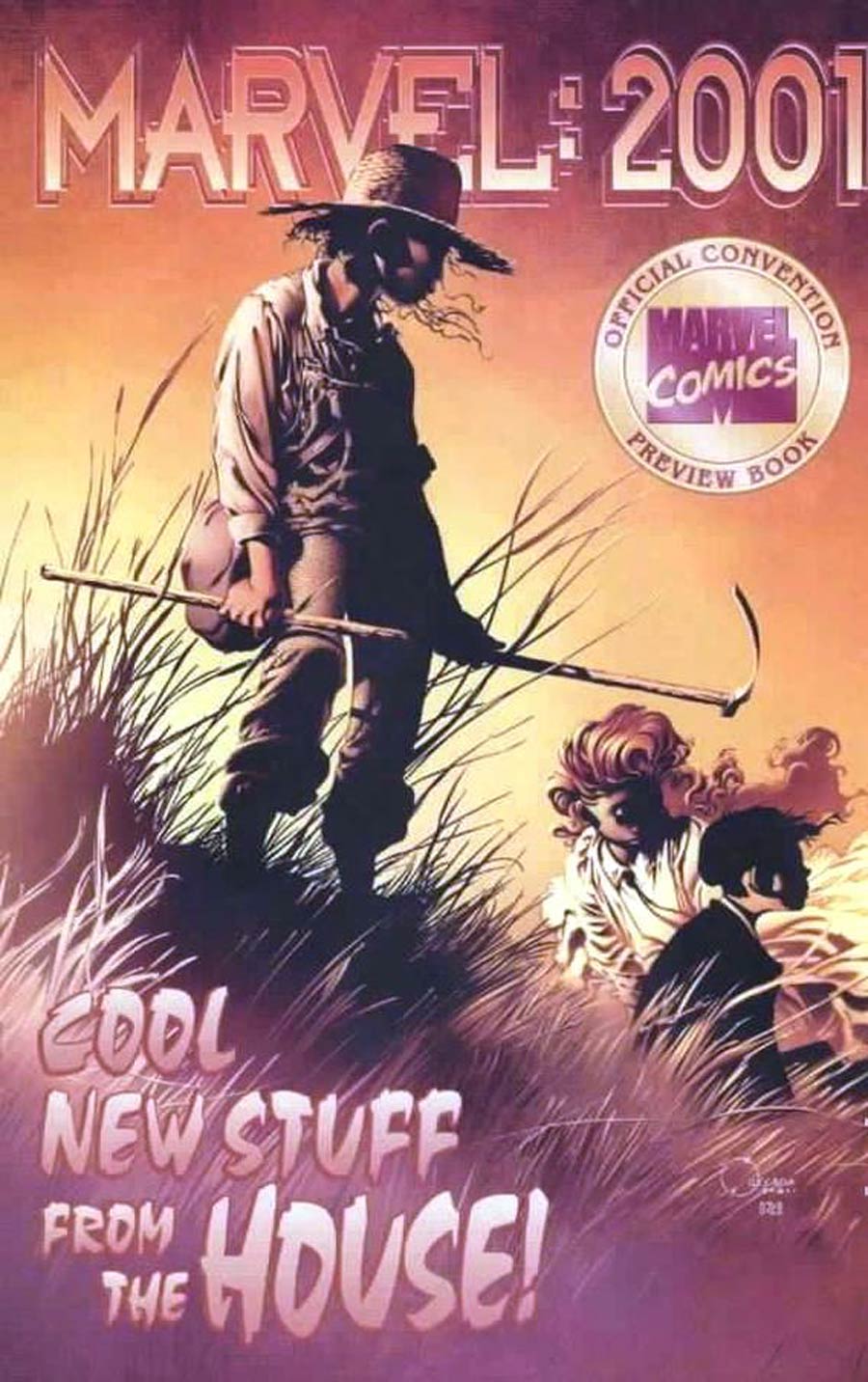 Marvel Comics Official Convention Preview Book 2001 (One Shot) #1 Cover A Wolverine Origin Cover
