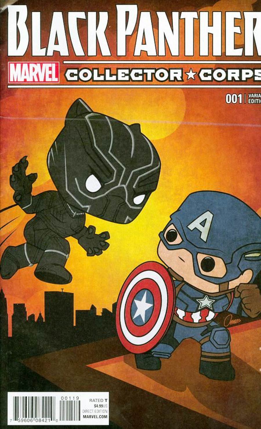 Black Panther Vol 6 #1 Cover O Collector Corps Edition