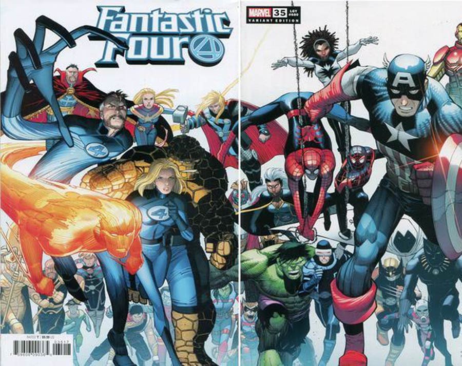 Fantastic Four Vol 6 #35 Cover I John Romita Jr Cover