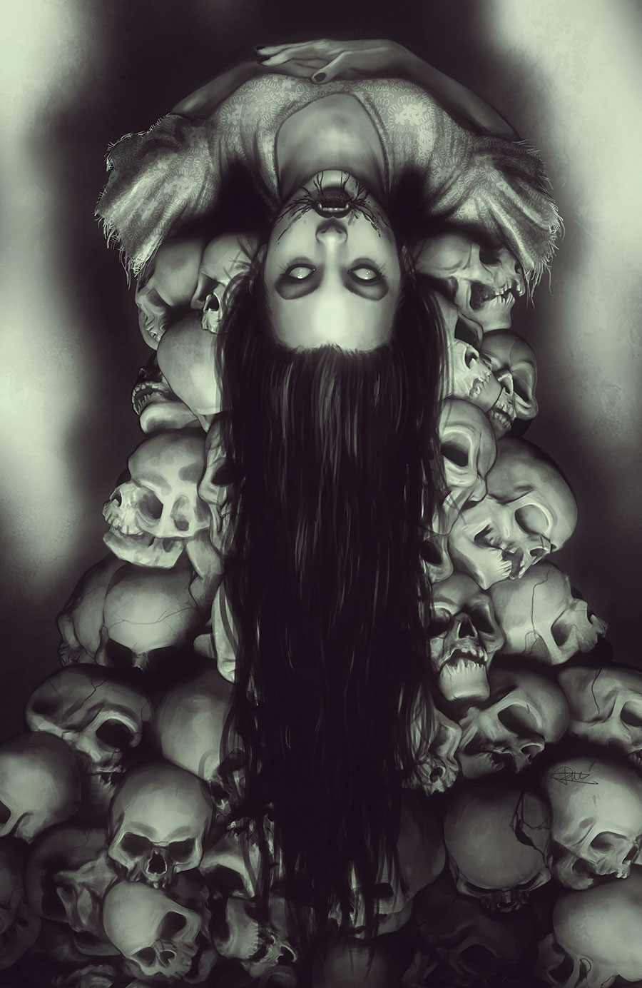 Hello Darkness #10 Cover F Incentive Rebeca Puebla Virgin Variant Cover