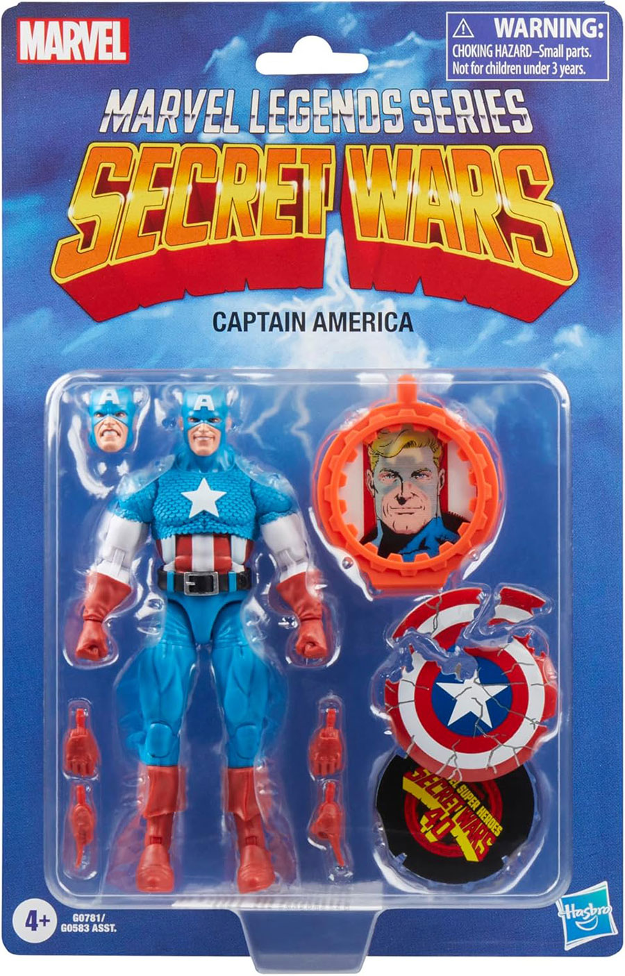 Marvel Legends Secret Wars Captain America Case of 6 Figures