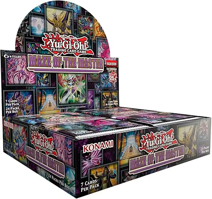 Yu-Gi-Oh Maze Of The Master Booster Display Box (24-Count)