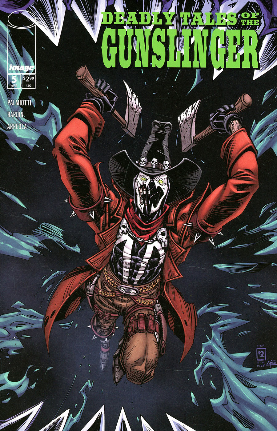 Deadly Tales Of The Gunslinger Spawn #5 Cover C Variant Chad Hardin Cover