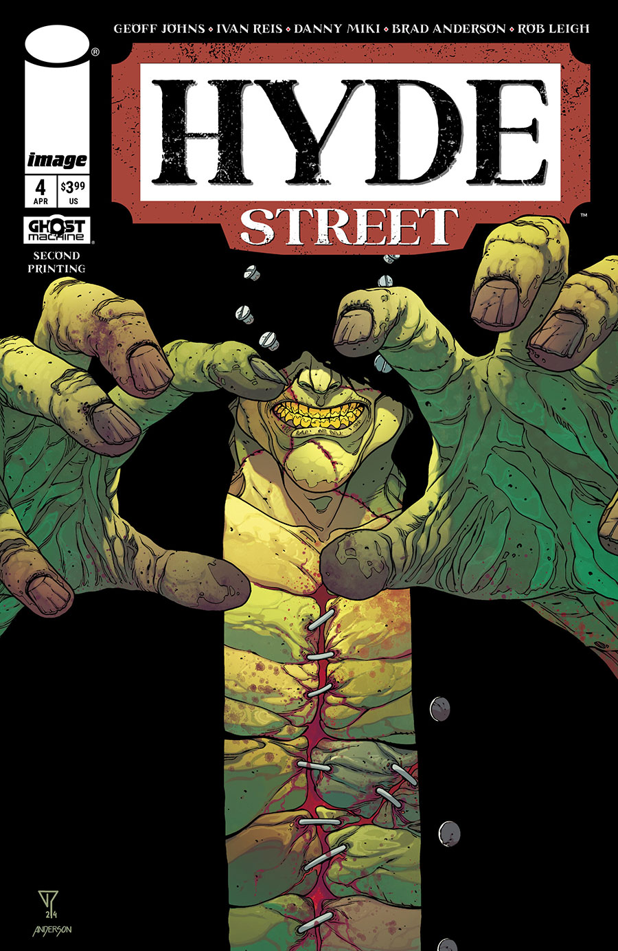 Hyde Street #4 Cover D 2nd Ptg