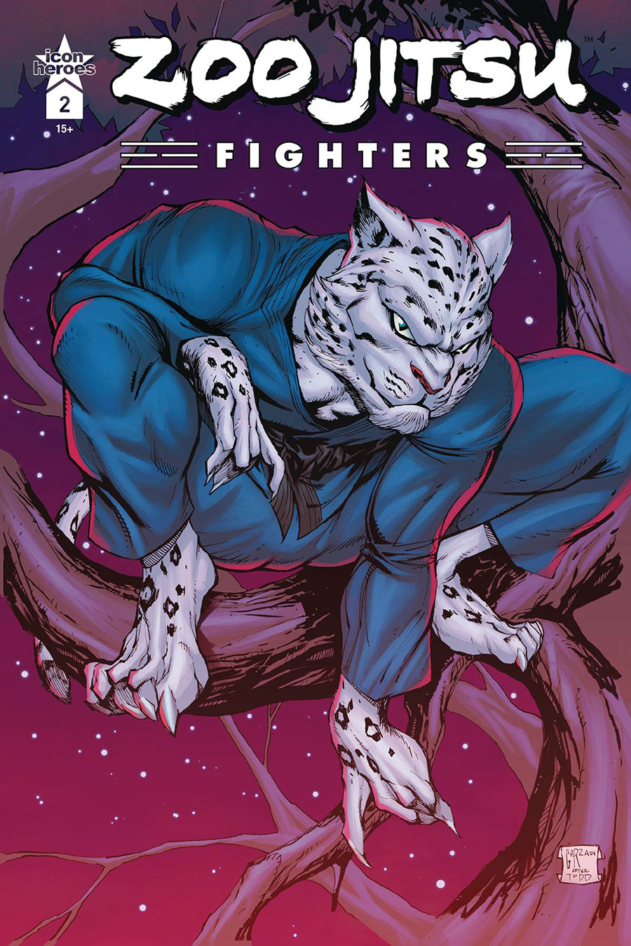 Zoo Jitsu Fighters #2 Cover C Variant Ale Garza Cover - RESOLICITED