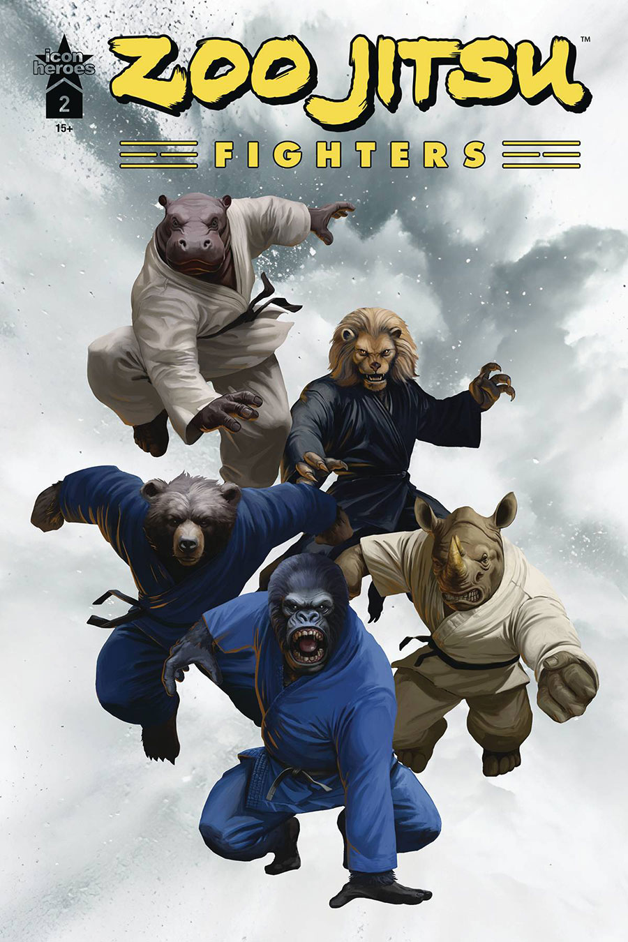 Zoo Jitsu Fighters #2 Cover D Variant Lee Kohse Cover - RESOLICITED