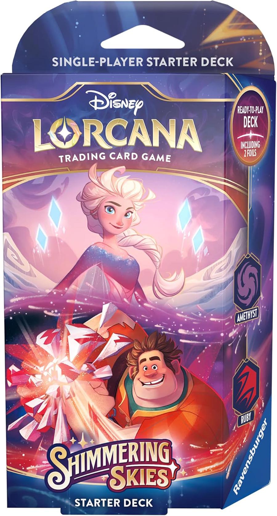 Disney Lorcana Shimmering Skies Starter Deck - Ready To Let Loose