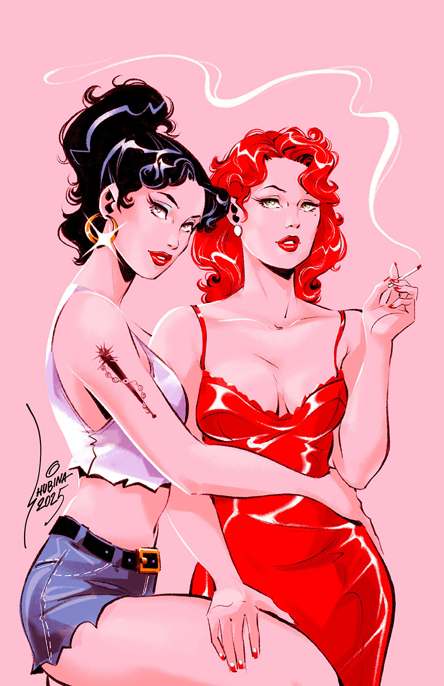 Pinupocalypse #2 Cover E Incentive Sveta Shubina Bound Homage Lunar Exclusive Variant Cover