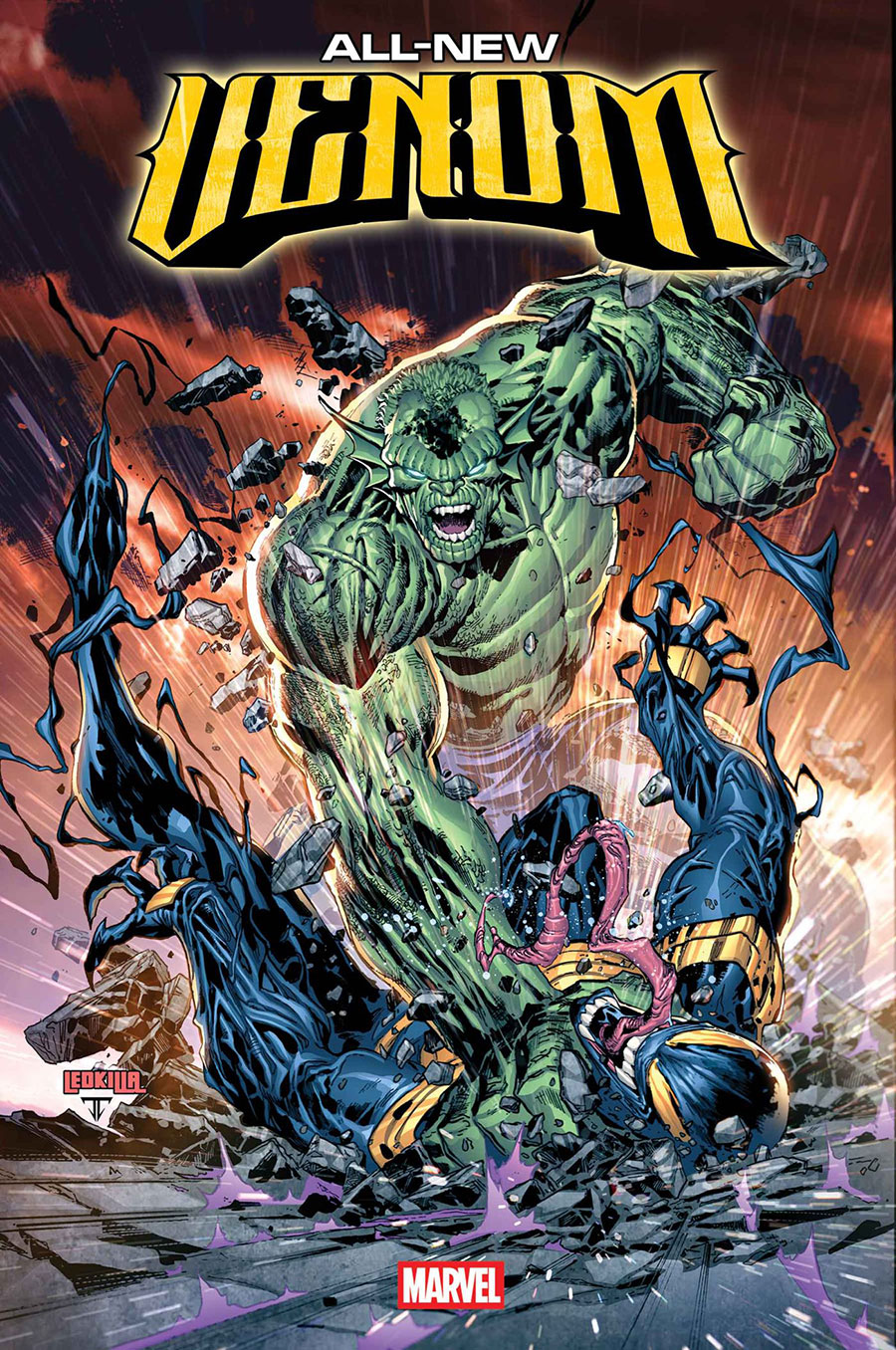 All-New Venom #7 Cover B Variant Ken Lashley Bring On The Bad Guys Cover