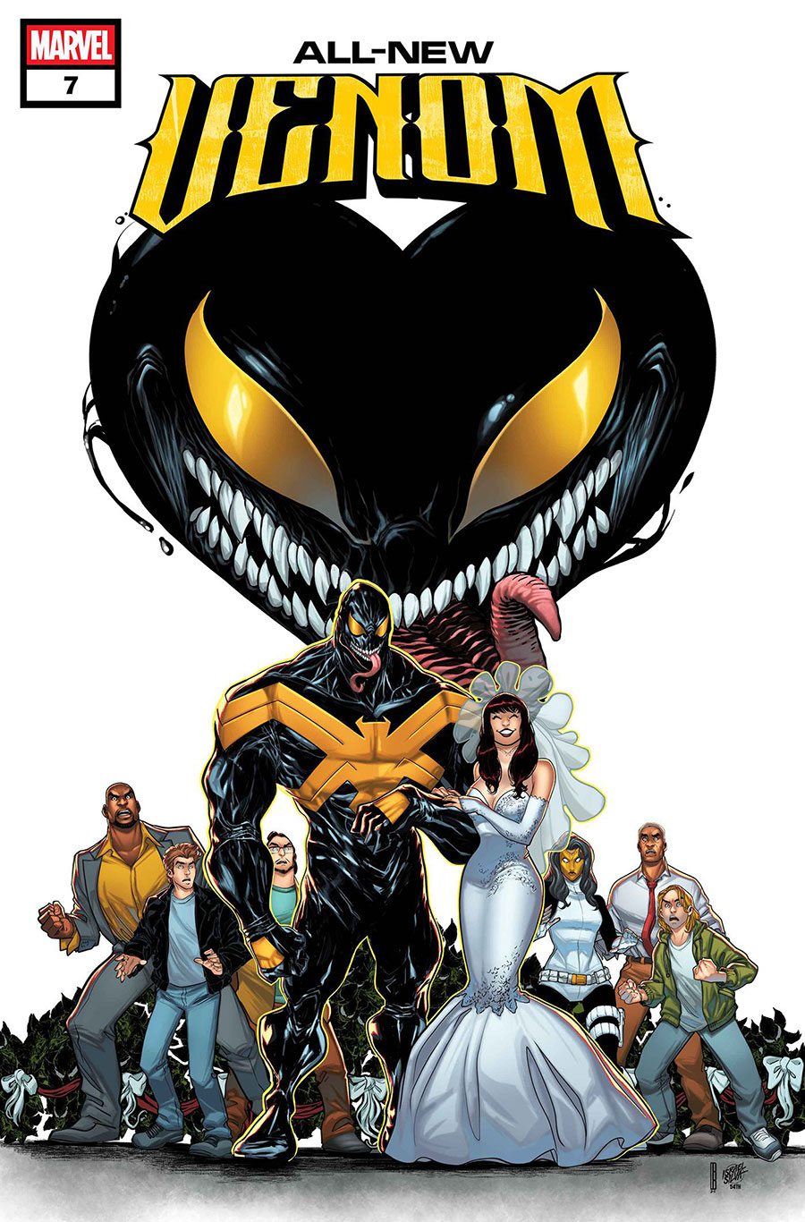 All-New Venom #7 Cover C Variant David Baldeon Spoiler Cover