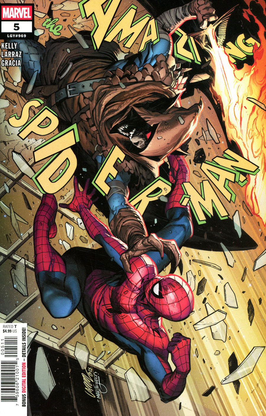Amazing Spider-Man Vol 7 #5 Cover A Regular Pepe Larraz Cover