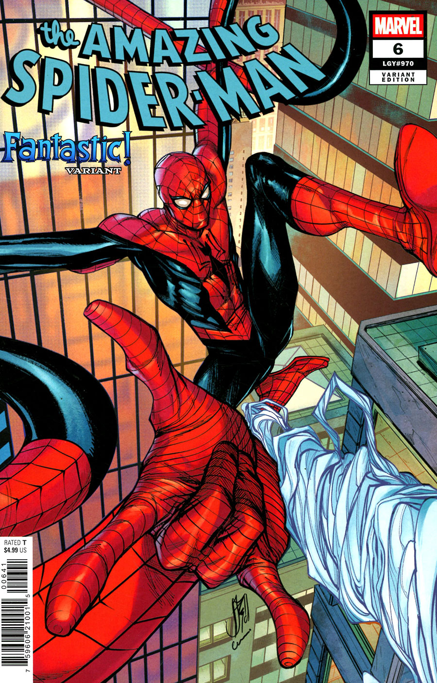 Amazing Spider-Man Vol 7 #6 Cover C Variant Stefano Caselli Fantastic Cover