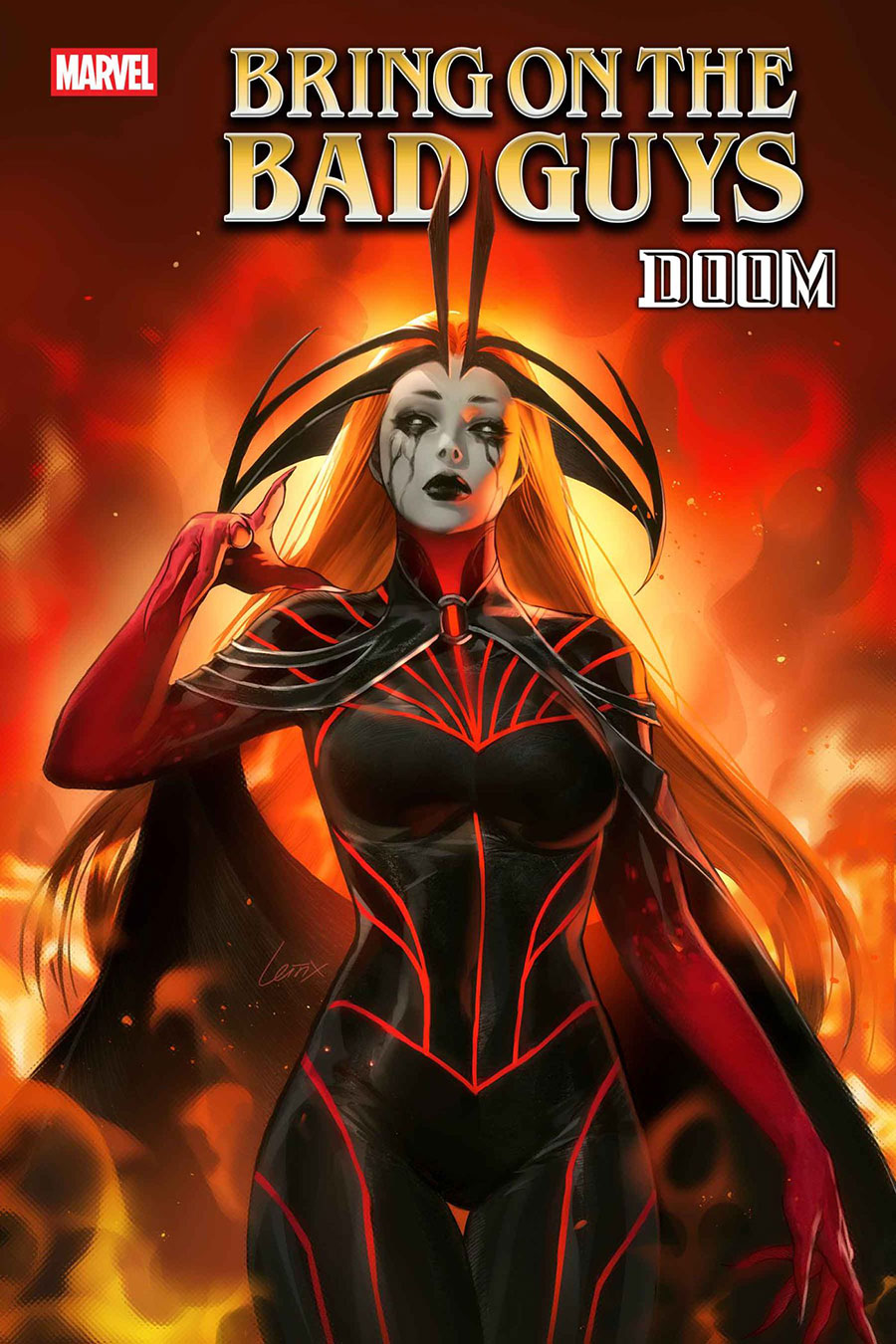 Bring On The Bad Guys Doom #1 (One Shot) Cover F Variant Lesley Leirix Li Cover