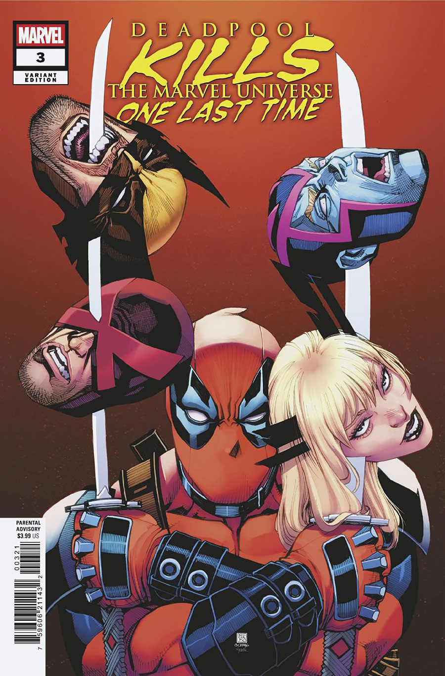 Deadpool Kills The Marvel Universe One Last Time #3 Cover B Variant Bernard Chang Cover
