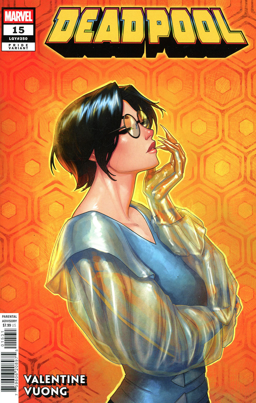 Deadpool Vol 9 #15 Cover C Variant Meghan Hetrick Pride Cover (#350)