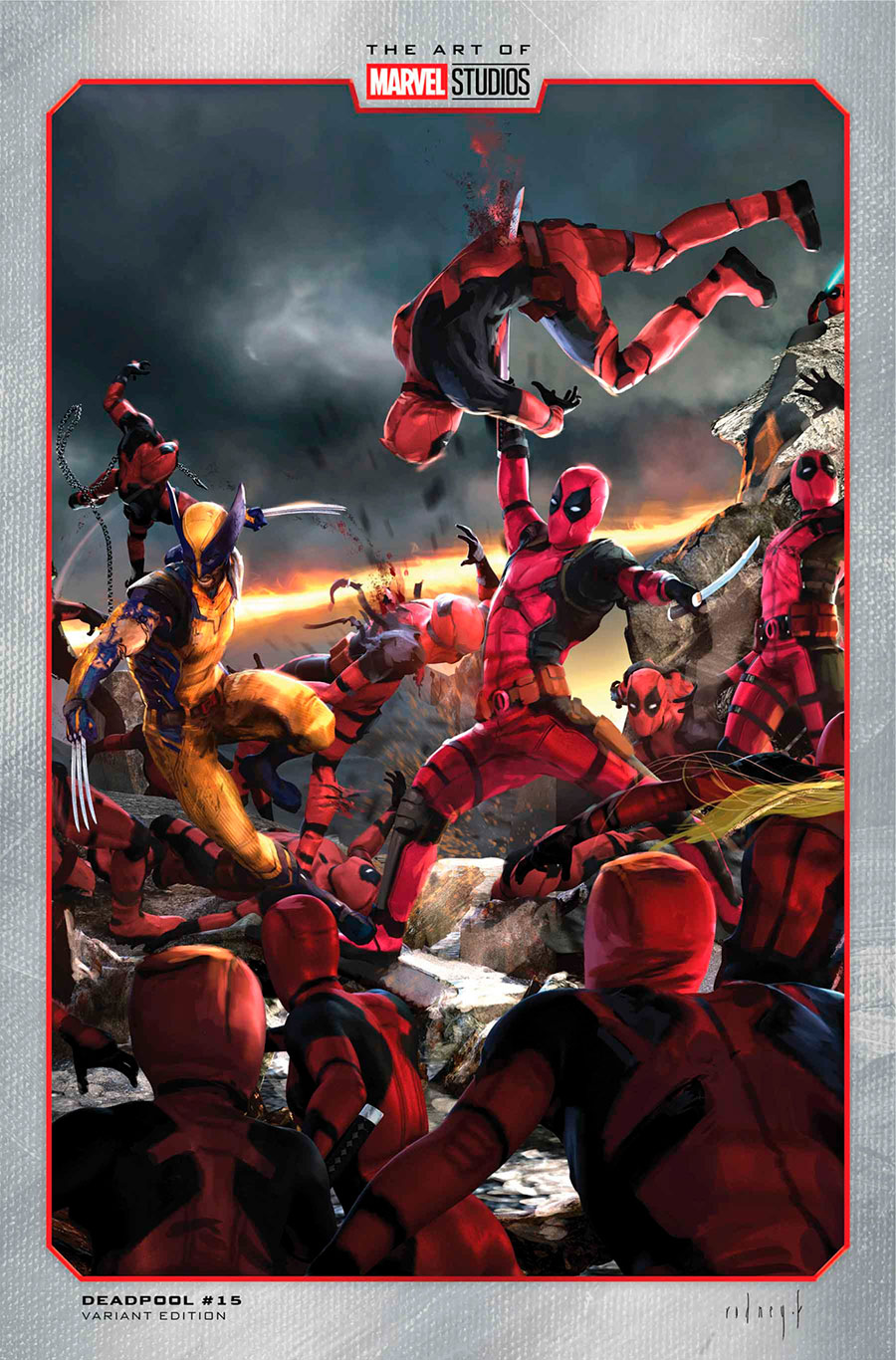 Deadpool Vol 9 #15 Cover D Variant Rodney Fuentebella Marvel Studios Cover (#350)