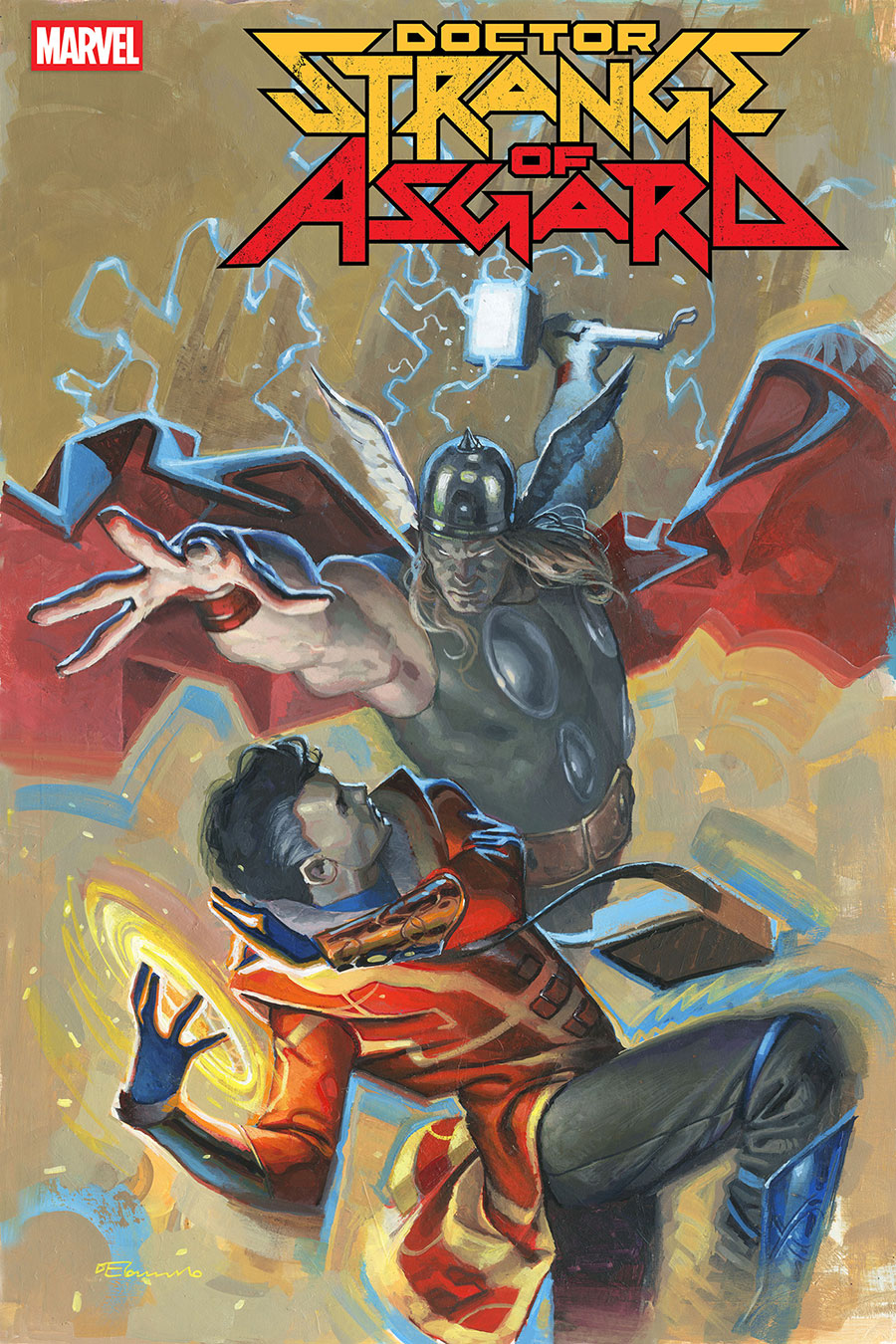 Doctor Strange Of Asgard #4 Cover C Variant Fabrizio De Tommaso Cover (One World Under Doom Tie-In)