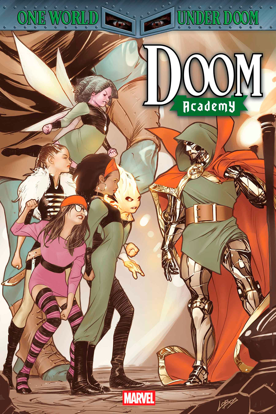 Doom Academy #5 Cover A Regular Pablo Villalobos Cover (One World Under Doom Tie-In)
