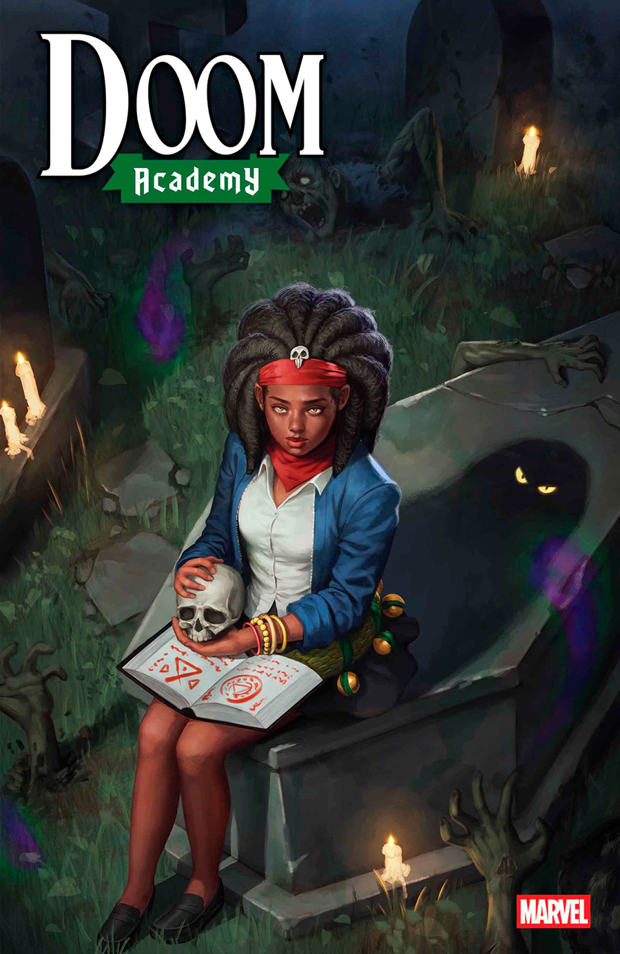 Doom Academy #5 Cover B Variant Woo-Chul Lee Zoe Laveau Cover (One World Under Doom Tie-In)