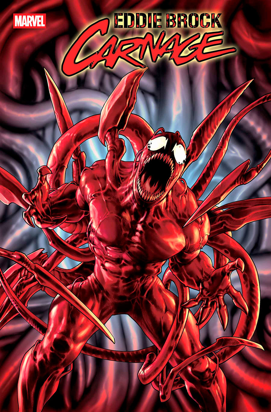 Eddie Brock Carnage #5 Cover A Regular Jesus Saiz Cover