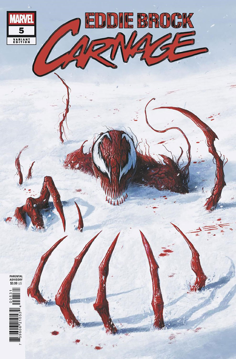 Eddie Brock Carnage #5 Cover C Variant Juan Ferreyra Cover (Limit 1 Per Customer)