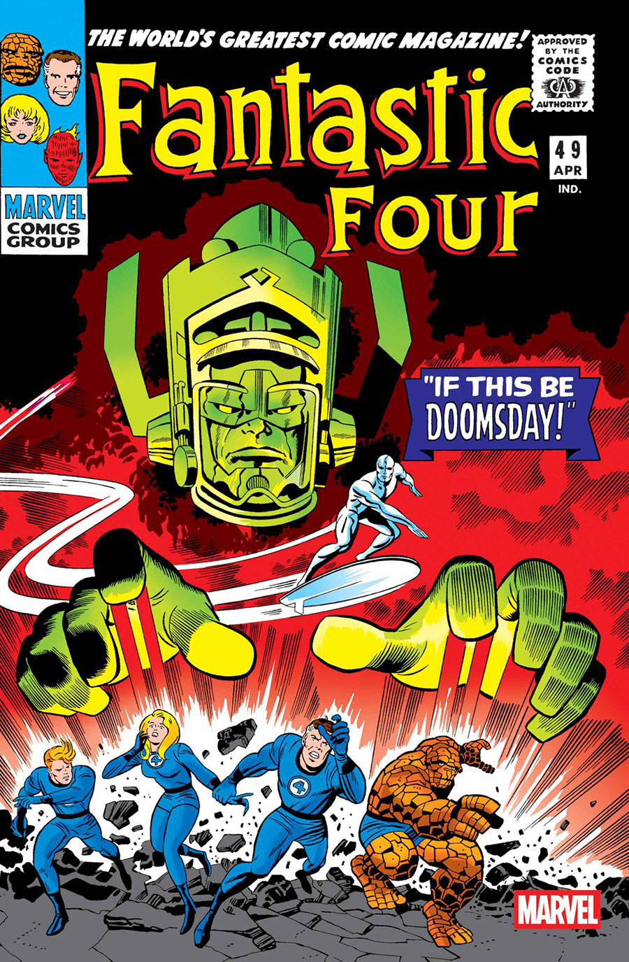 Fantastic Four #49 Cover C Facsimile Edition Regular Jack Kirby Cover