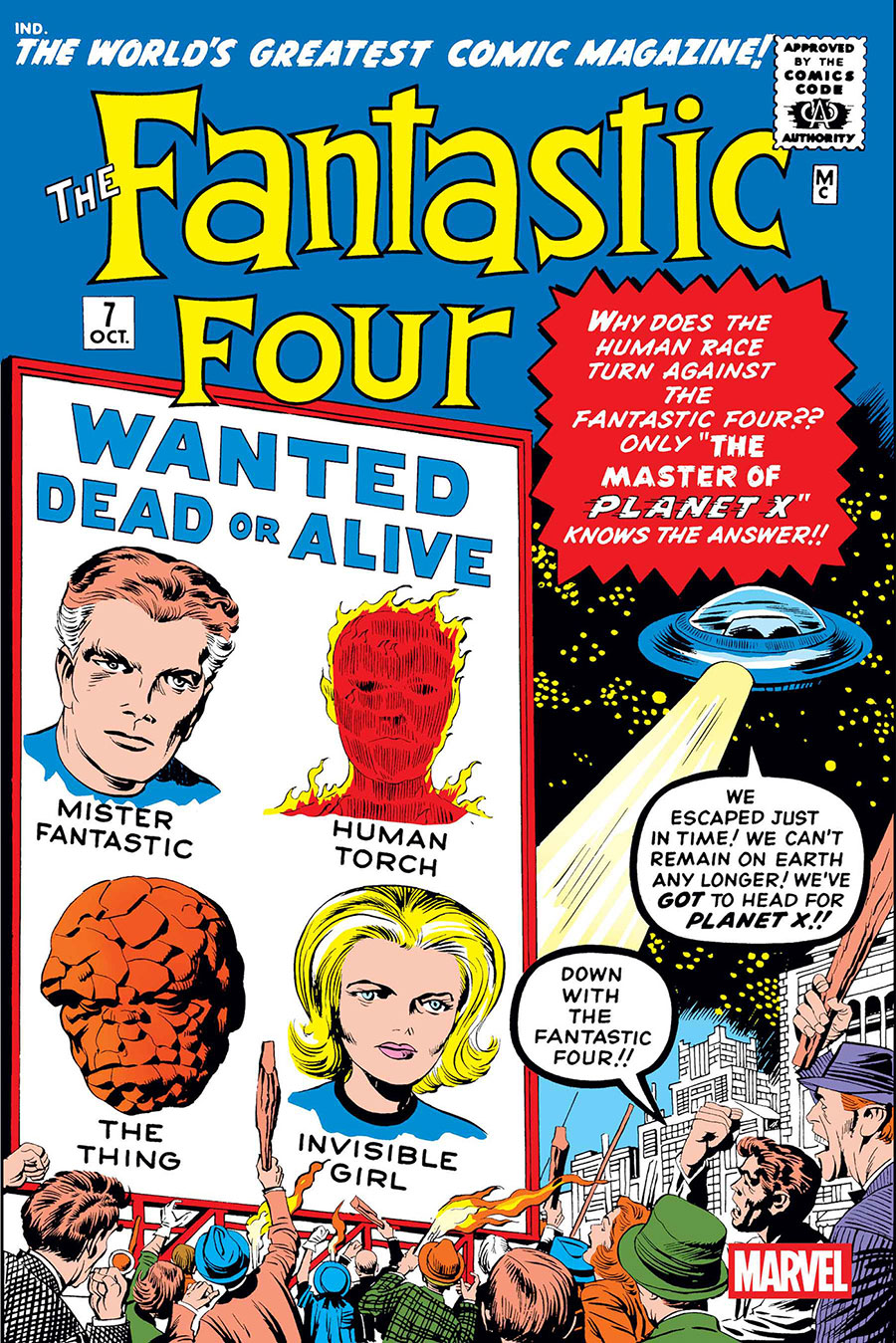 Fantastic Four #7 Cover B Facsimile Edition Regular Jack Kirby Cover