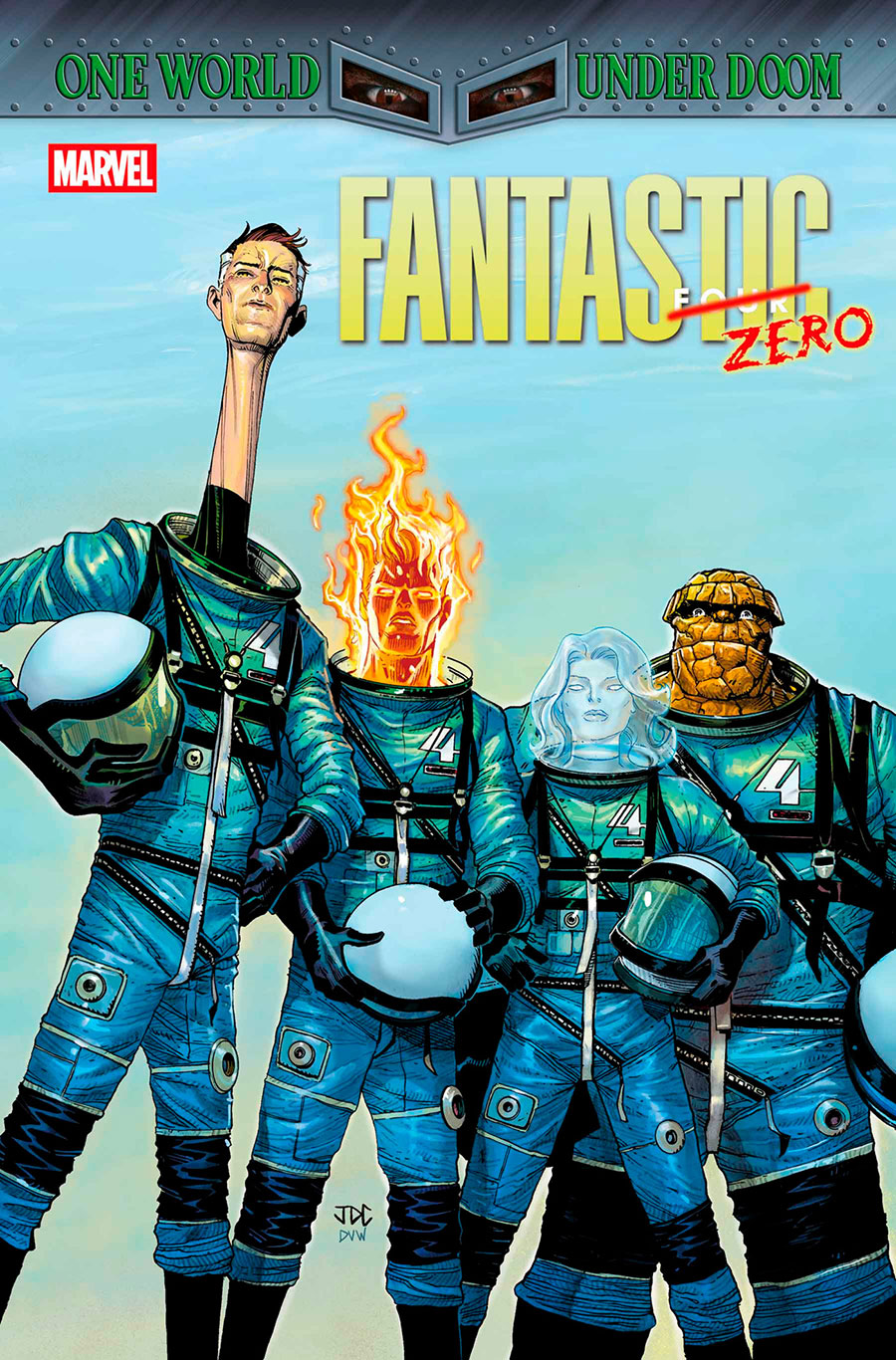 Fantastic Four Vol 7 #33 Cover A Regular Joshua Cassara Cover (One World Under Doom Tie-In)