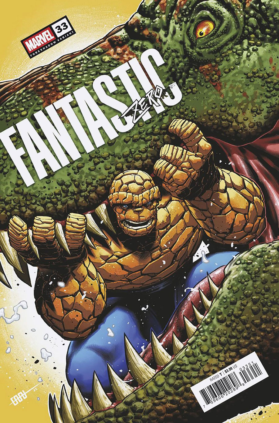 Fantastic Four Vol 7 #33 Cover F Variant CAFU Foreshadow Cover (One World Under Doom Tie-In)