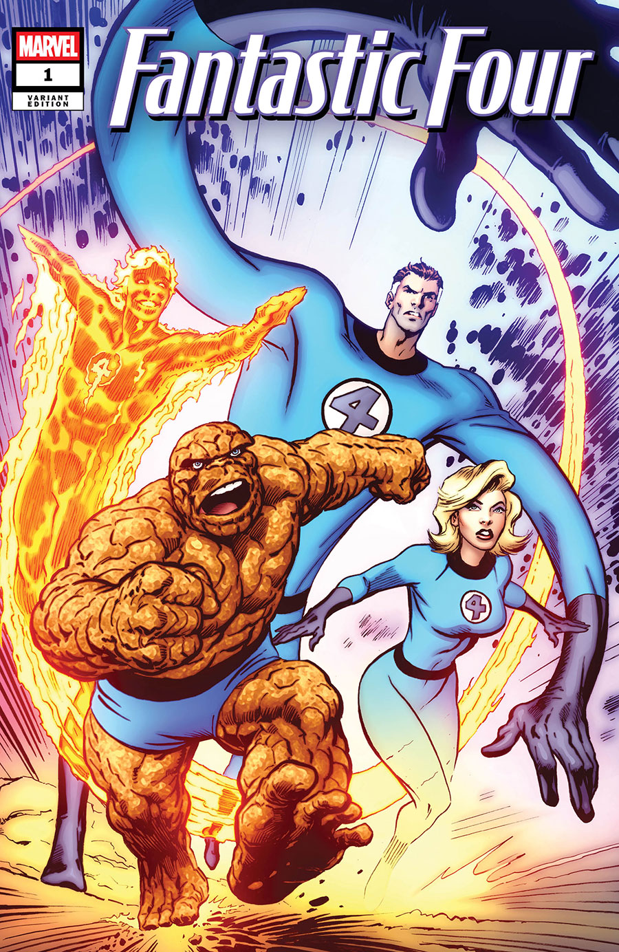 Fantastic Four Vol 8 #1 Cover E Variant Alan Davis Cover