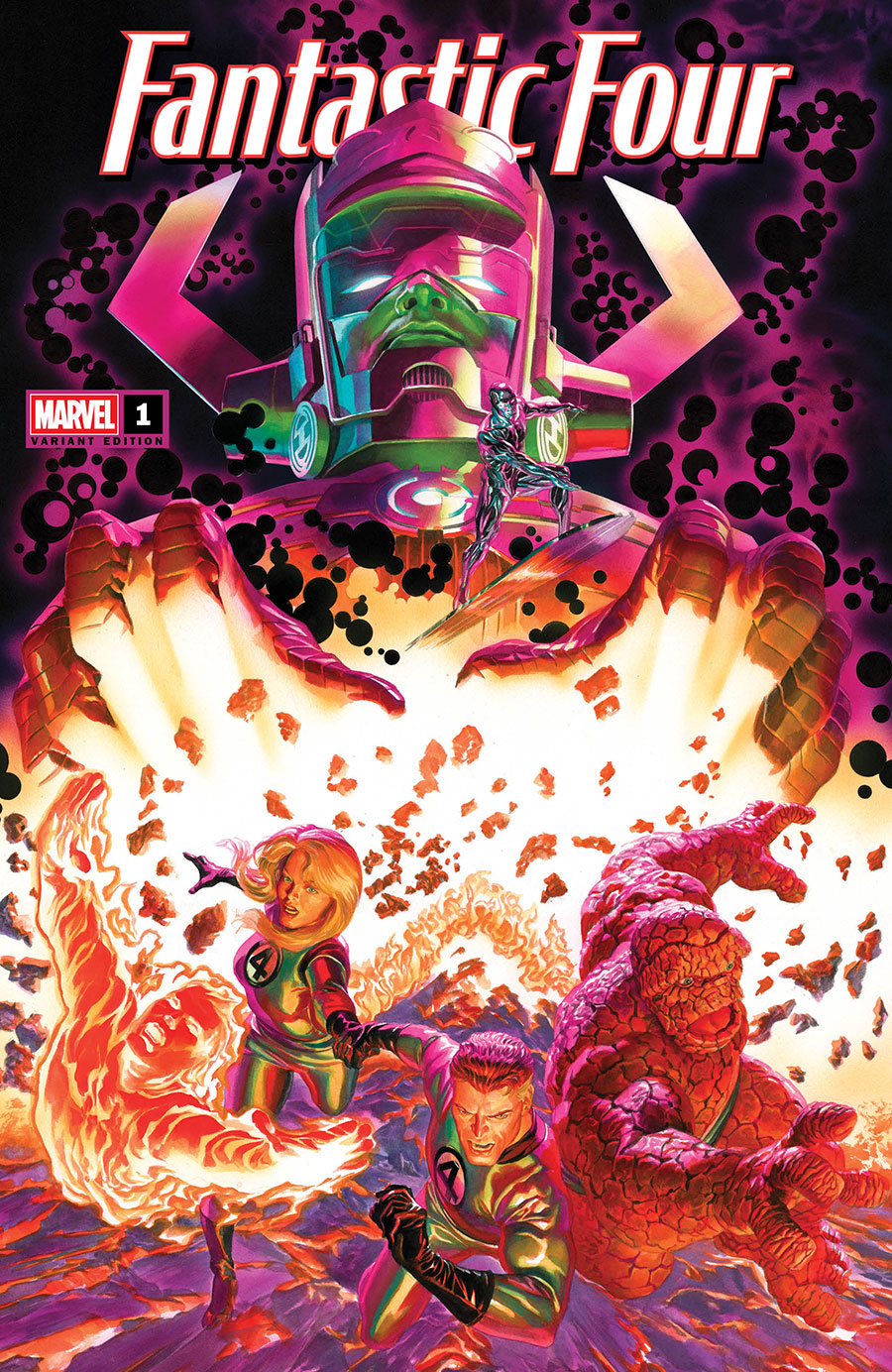 Fantastic Four Vol 8 #1 Cover F Variant Alex Ross Cover