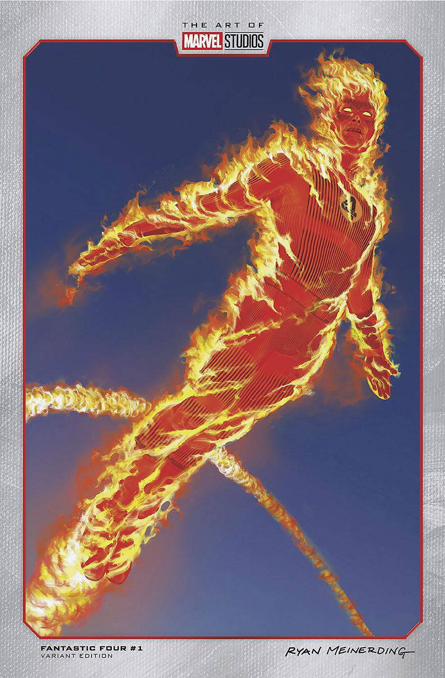 Fantastic Four Vol 8 #1 Cover I Variant Ryan Meinerding Marvel Studios Cover