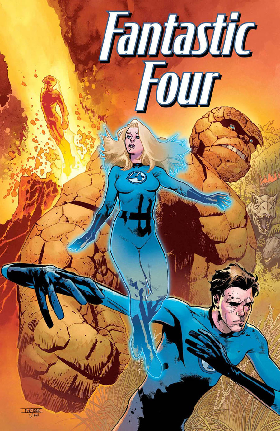 Fantastic Four Vol 8 #1 Cover L Variant Mahmud Asrar Foil Cover