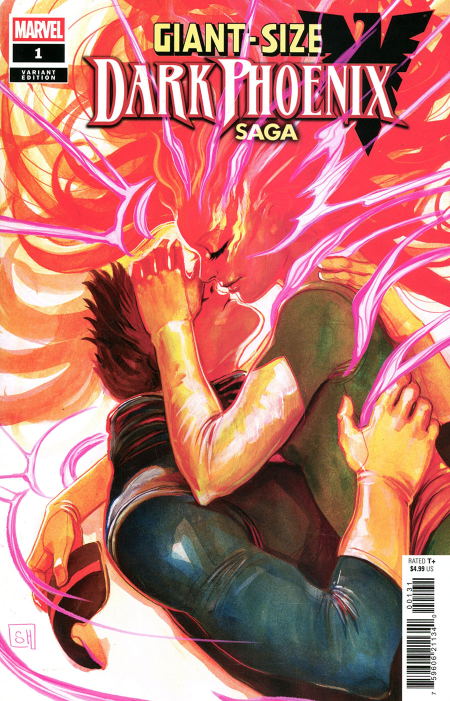 Giant-Size Dark Phoenix Saga #1 (One Shot) Cover D Variant Stephanie Hans Spoiler Cover (Giant-Size X-Men 50th Anniversary Part 2)