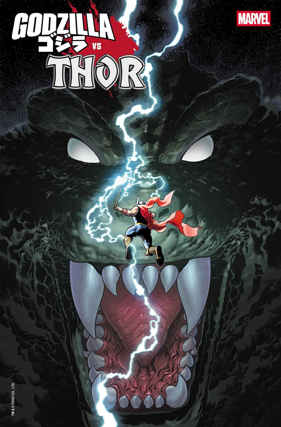 Godzilla vs Thor #1 (One Shot) Cover A Regular Mark Brooks Cover