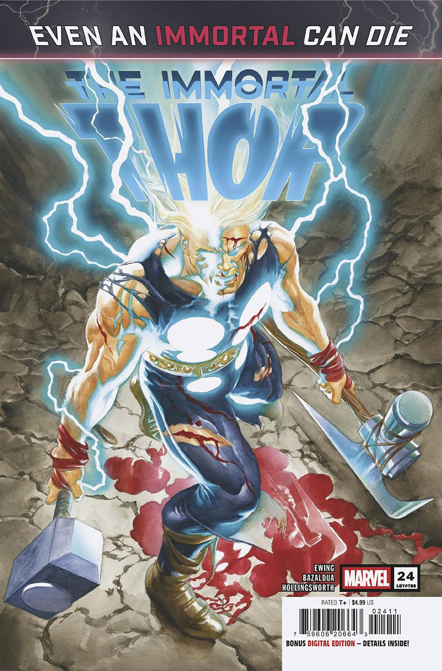 Immortal Thor #24 Cover A Regular Alex Ross Cover