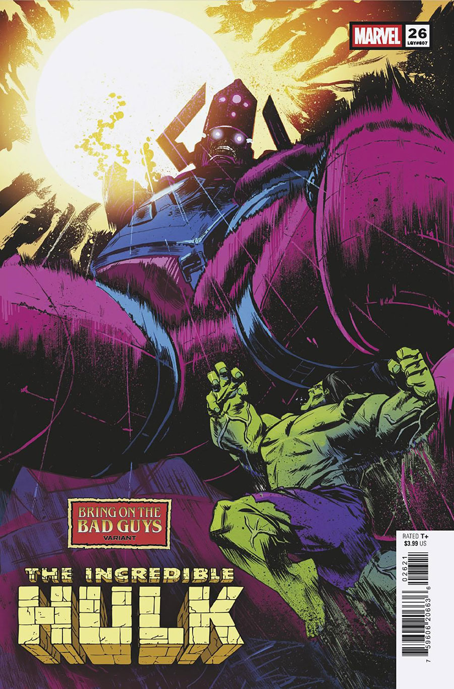 Incredible Hulk Vol 5 #26 Cover B Variant Sanford Greene Bring On The Bad Guys Cover