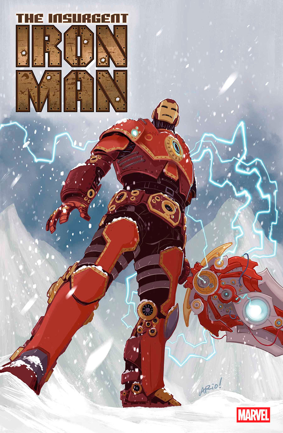 Iron Man Vol 7 #9 Cover C Variant Ario Anindito Cover (One World Under Doom Tie-In)