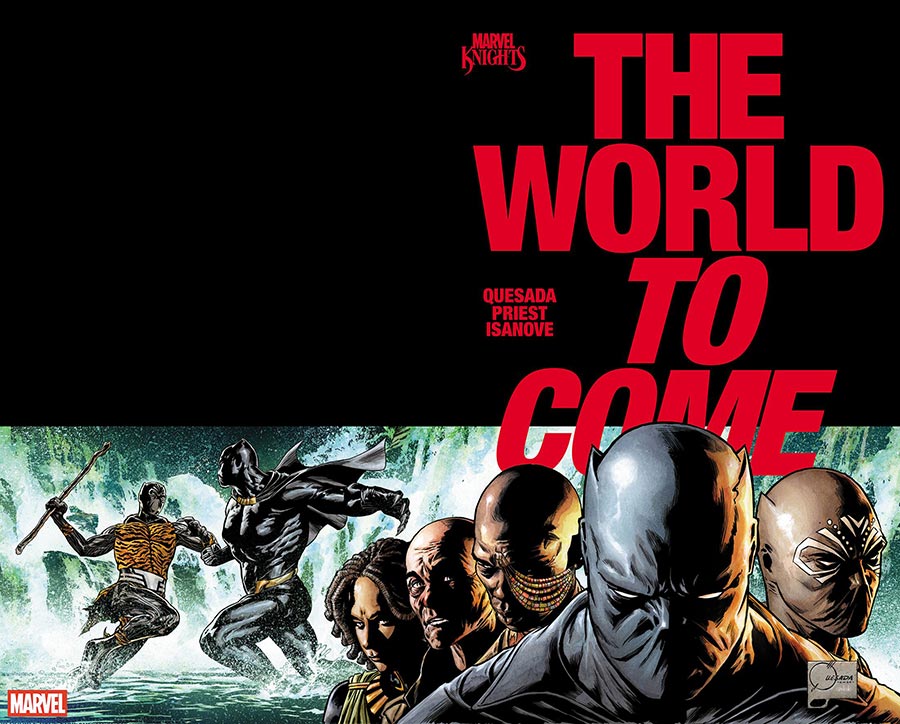 Marvel Knights The World To Come #1 Cover A Regular Joe Quesada Wraparound Cover