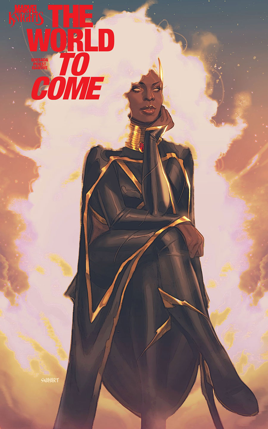 Marvel Knights The World To Come #1 Cover B Variant Joshua Sway Swaby Storm Cover