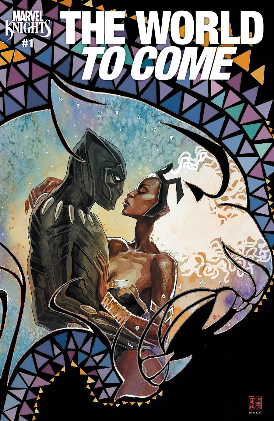 Marvel Knights The World To Come #1 Cover E Variant David Mack Cover (Limit 1 Per Customer)