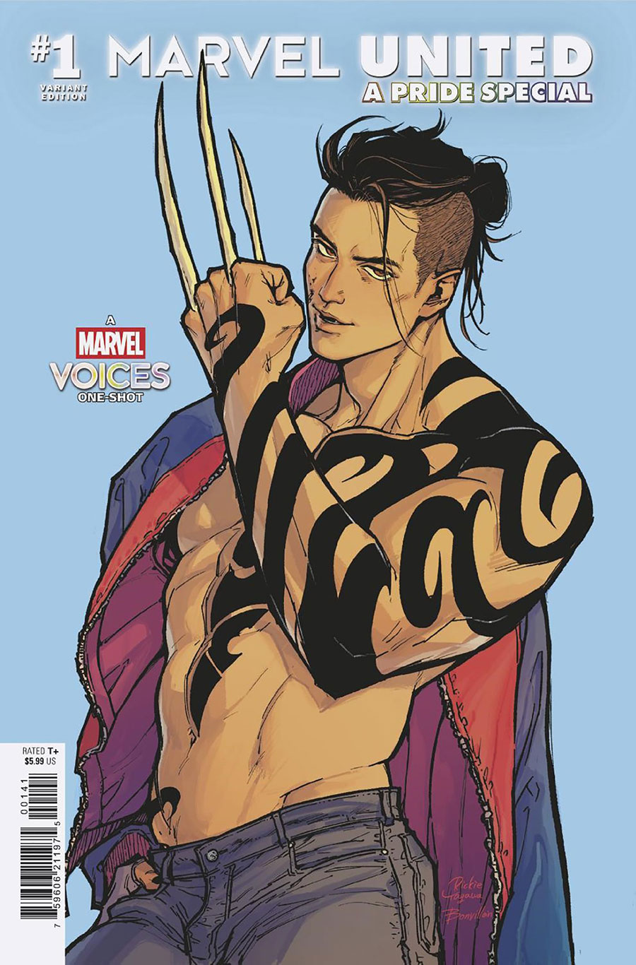 Marvel United A Pride Special #1 (One Shot) Cover D Variant Rickie Yagawa Cover