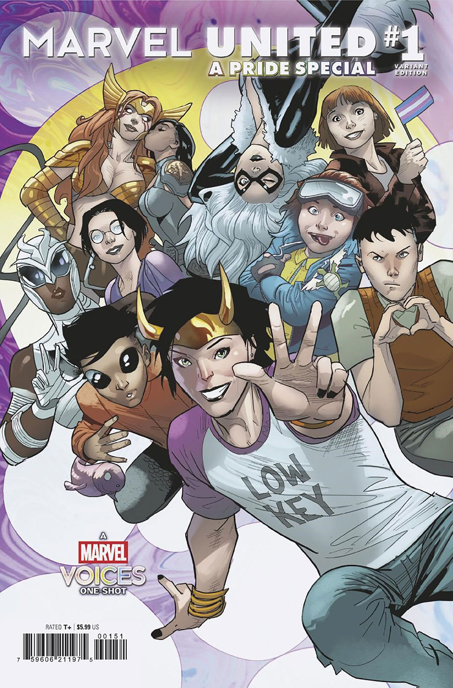 Marvel United A Pride Special #1 (One Shot) Cover E Variant Jan Bazaldua Cover