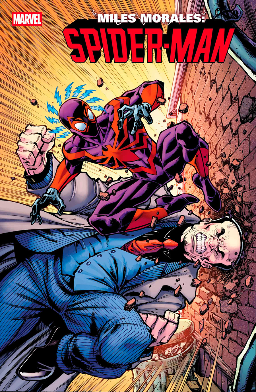 Miles Morales Spider-Man Vol 2 #34 Cover C Variant Todd Nauck Bring On The Bad Guys Cover